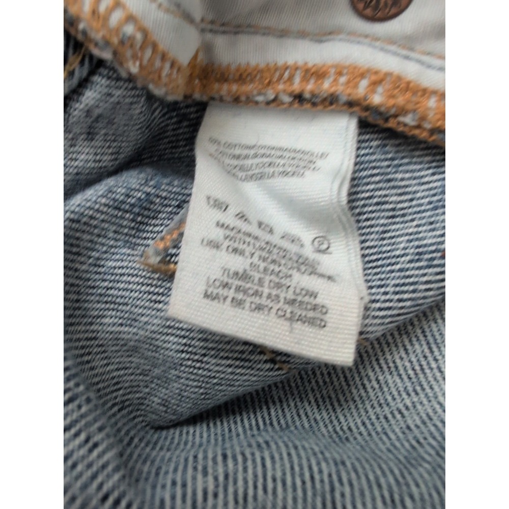 We The Free Womens Jeans Blue‎ Distressed Light Wash  Size 27 - Picture 8 of 9